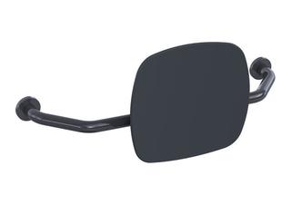 HEWI Rückenstütze 801 Wandabst. 230mm, Lehne anthr, anthr