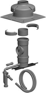 ATEC Basis-Set PolyTop DN 125, Mehrfachbelegung
