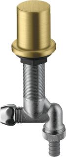 hansgrohe Küchen-Absperrventil Axor mit Rückflussverhinderer, brushed brass