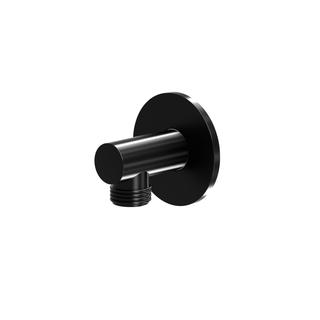 Steinberg Wandanschlussbogen Serie 100 1/2, eigensich gg Rückfl., Matt Black