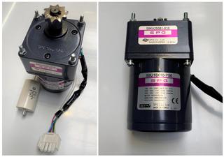 ETA A Stokermotor für PU 7-15 10mm Welle, kpl. mit Kettenrad