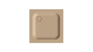 Duschwanne BetteSupra 1590 85x85x6,5cm, Antirutsch/Pro, greige