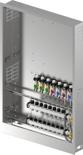 Uponor VT-Schr. Combi Port M-Hybrid IW 1200x810x150mm, 8 Heizkreise
