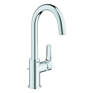 GROHE WT-Einhebelmischer Eurosmart 1/2", L, m ZugsAblGar, swb Rohrausl, ch