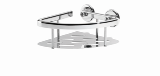 tnwb Eck-Ablagekorb PRO DK111MCR-S 124x66x119mm, einstöckig, MS, ES, hgl-vc
