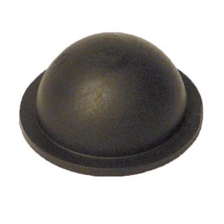 KÖRO Drückerbälle 57 mm hohes Modell Schwarz TPE