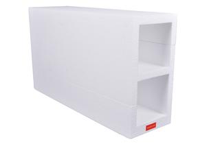 MHG ecoLUFT Duo Rohbau-Set 500 Maße 500 x 155 x 298 mm (LxBxH)
