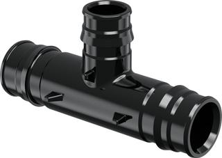 Uponor T-Stück Q&E 63x50x63mm, ohne Sicherungsring, PPSU