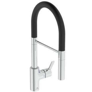 IS Küchenarmatur Gusto Semi-Professional A 225mm, 484mm hoch, m 2-Fkt.-HBR, ch