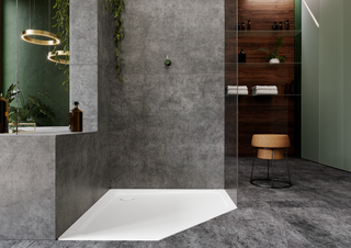 Kaldewei Duschwanne CORNEZZA 673-2 100 x 100 x 6,5 cm, mit Träger