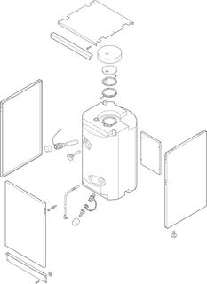 BOSCH Ersatzteil TTNR: 7735502065 Speicher ST 90-3 E everp.