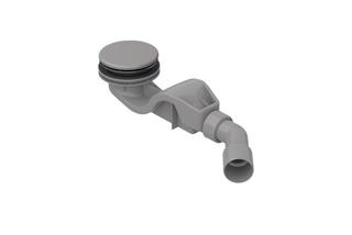 Bette Ablaufgarnitur B598-BetteSolid 50 AR Pro, quartz, 0,6 l/sek.