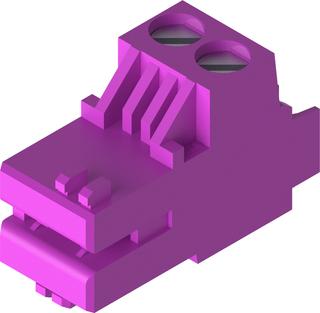 BOSCH Ersatzteil TTNR: 8737718370 Anschlussklemme XCU PW2 2p. PastelViolet