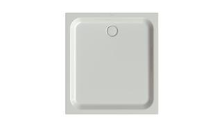 Duschwanne BetteSupra 8665 120x110x6,5cm, Glasur, manhattan