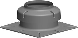 ATEC Mündungs-Set PolyTop DN 250, 500x500mm, Kunststoff