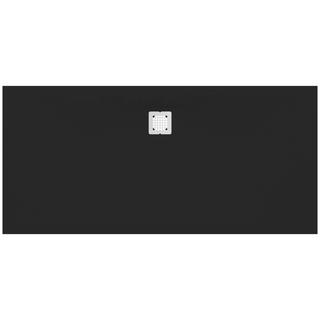 IS Rechteck-Duschwanne Ultra Flat S Abl an lg Seite, 170x90x3cm, Schiefer