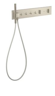 hansgrohe Fertigset ShowerComposition UP-THM, 4 Verbraucher, brushed nickel