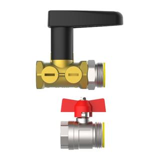 Strawa Anschlussgarnitur e-class 3/4" SRV20, horizontal