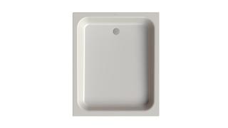 Duschwanne BetteQuinta 120x100x15cm, silver