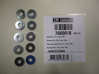 RE Scheibe D8X24X3 (10X) 7660018