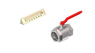Danfoss Satz mit Absperrklappe DN 50 für DSP1 MAXI, 2 Stück