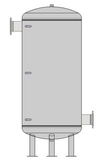 CitrinSolar Kältepufferspeicher PS-K 650/750, DN 80, PN 3