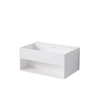 Steinberg Wand-Waschtisch Serie 443 600x400x280mm, matt white