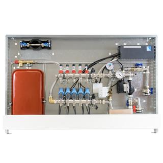 Strawa Mischstation FBM-S10-18-V-W1-WMZ- Comfort, 4 Heizkreise, 1175x760-890mm