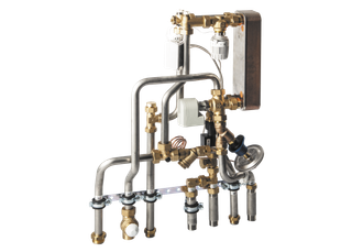 WATTS Wohnungsstation HIU2 HK 12 WT kupfer-gelötet