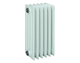 HG-TEC DIN-Stahlradiator grundiert 5 Glieder BH 600 NA 500 BL 250 BT 220