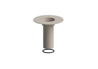 Dallmer Aufstockelement 630 PVC mit extra breitem Flansch