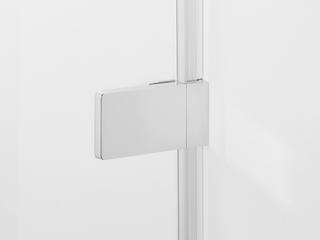 Vega -Pendeltüren Nische bis 1400x2000mm chrom/ESG