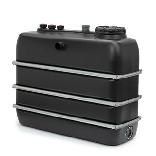Dehoust Grauwasser-Sammeltank GWM 2000 l, mit Zu- und Überlauf DN 100/150