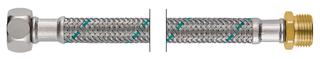Neoperl Panzerschlauch NEOFLEX IGxAG blank, 3/8"x3/8", 120mm