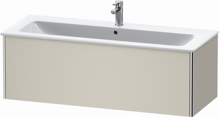 Duravit Waschtisch-Unterschrank XSquare 121x47,8cm, Taupe, 1 Auszug, wandhängend