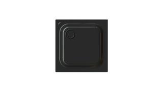 Duschwanne BetteSupra 5530 75x75x6,5cm, schwarz