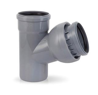 Airfit HT-Abzweig DN 110x53Grad- 81Grad, PP, stuf verst