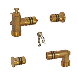 Remeha Feld-Anschlussset f 1x Koll.-Feld C 250 V/H, mit Entlüfter