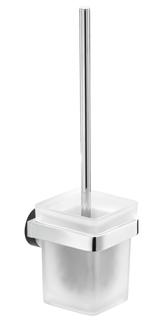 tnwb Toilettenbürstengarnitur Plan Smart 103x385x129mm, vc, Pl sw, BK TPE anthr.
