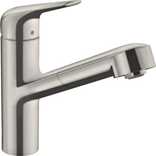 hansgrohe SPT-EHM 150 Focus M42 m Ausz.-Ausl., 1j, sBox, Edelstahl-Optik