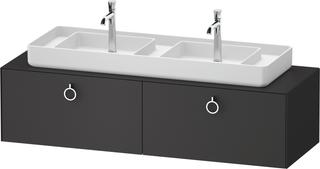Duravit WT-Unterschrank White Tulip 160x55cm, 2 A m G, gra m, E L/o B