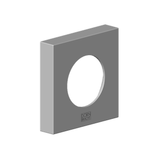 DO Rosette ERSATZTEILE 092797042 80 x 80 x 16 mm Chrom
