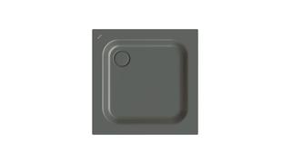Duschwanne BetteSupra 1590 85x85x6,5cm, Glasur, smoke