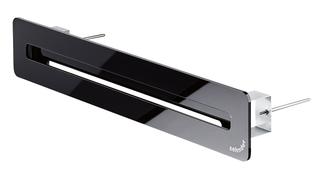 Zehnder Durchlass ComfoGrid Linea 400 436x76,5mm, f Zu-/Abluft, Glasoptik sw