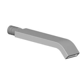 DO Auslauf ERSATZTEILE 04282224300 38 x 40 x 209 mm Platin gebürstet