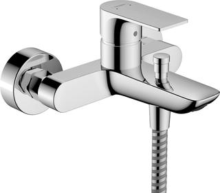 hansgrohe Wannen-EHM Rebris E AP, 2 Verbr., Ausladung 182mm, chrom
