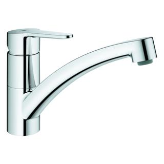 GROHE Spültisch-Einhebelmischer BauGo 1/2", flacher Auslauf, chrom