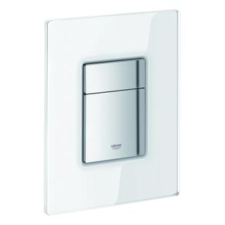 GROHE Abdeckplatte Skate Cosmopolitan m Glasoberfl., senkr. u. wa. Mont, m wh.