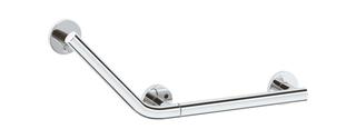 Keuco Winkelgriff Plan Care 135G, abgewinkelter Handl L, AL si-el/vc
