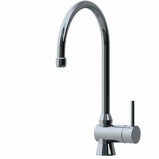 KWC Spültisch-Einhebelmischer Kuri Basic Ausl. 190mm, vc, Schwenkausl. 360 GradC